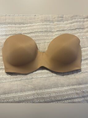 Ambrielle Multiway Strapless Bra Nude Tan Womens 34C